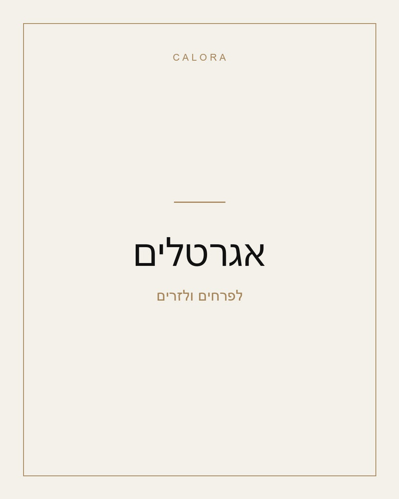 אגרטלים מעוצבים — לפרחים, לזרים ולנוי | CALORA